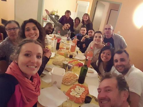 Equipe 1 : Le repas au gite