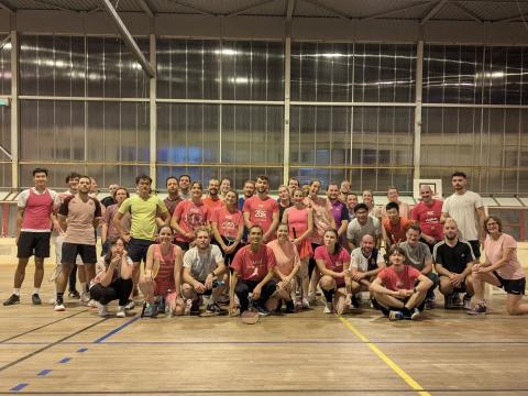 Les badistes de Chantecler, tournoi Octobre rose