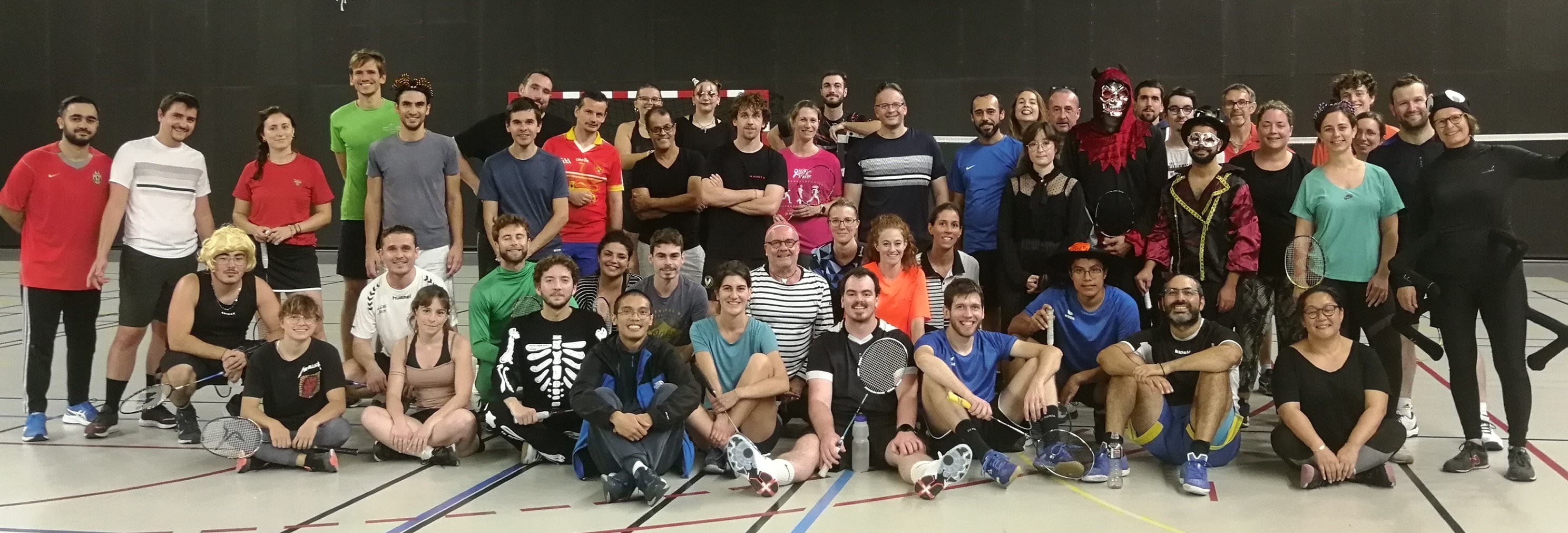 Tournoi interne Bad'loween à Chantecler 2023