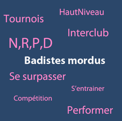 Badistes mordus, P-D-R-N, Interclub, Se surpasser, S'entrainer, Tournois, Haut-niveau