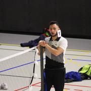 Rahim arbitre le match des jeunes