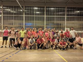 Les badistes de Chantecler, tournoi Octobre rose