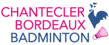 logo chantecler bordeaux badminton