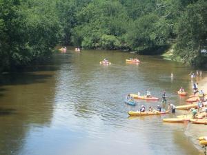 canoe sur la leyre